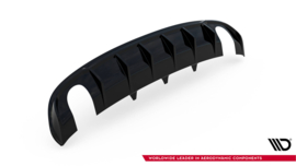 Maxton Design Achterspoiler Audi A4 S-Line Sedan / Avant B8 (uitvoering met enkele uitlaatpijpen aan beide zijden)