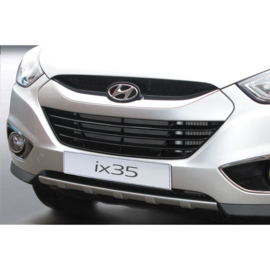 RGM Voorspoiler 'Skid-Plate' passend voor Hyundai ix35 3/2010- - zilver (ABS)