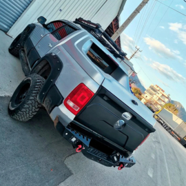 Oneway Achterklepcover passend voor Volkswagen Amarok MK1 2010-2022 - Matzwart