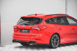 Maxton Design Achterzijde splitters voor V.4 (voor achterklep v.1) Ford Focus ST-Line Estate Mk4