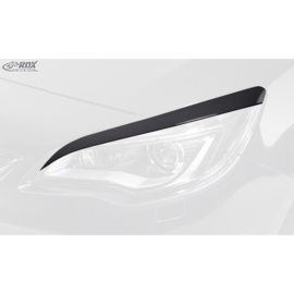 Koplampspoilers passend voor Opel Astra J HB 5-deurs/Sportstourer 2009-2015 (ABS)
