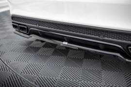 Maxton Design Achtersplitter (met verticale stangen) Mercedes-AMG C63 Sedan / Estate W205 / S205