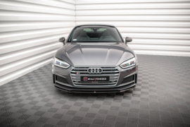 Maxton Design VOORSPLITTER V.2 AUDI S5 / A5 S-LINE F5 COUPÉ / SPORTBACK Gloss Black