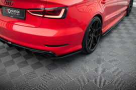 Maxton Design ACHTERZIJSPLITTERS AUDI S3 SEDAN 8V