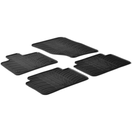 Rubbermatten passend voor Audi Q7 2006-2015 (T profiel 4-delig + montageclips)