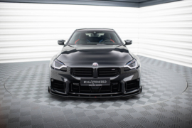 Maxton Design Street Pro Frontsplitter V.1 + kleppen BMW M2 G87