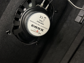 2x Speakers voor in Hoedenplank Excalibur Type: X69, RMS vermogen: 100 Watt, Piekvermogen: 500 Watt