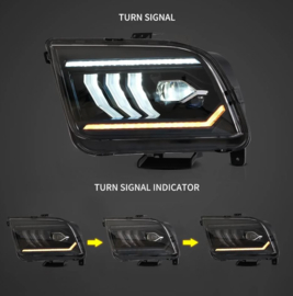 VLAND LED-koplampen voor Ford Mustang 2005-2009