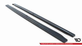 Maxton Design SIDESKIRTS DIFFUSERS AUDI RS4 B9 Gloss Black