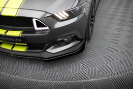 Maxton Design Street Pro Frontsplitter + Flaps Ford Mustang GT Mk6