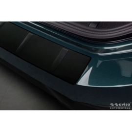 Avisa RVS Achterbumperprotector passend voor BMW 5 Serie Touring (G61) 2024- incl. M-Sport - Matzwart