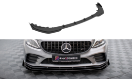 Maxton Design Street Pro Frontsplitter + Flaps Mercedes-AMG C43 Coupé C205 Facelift