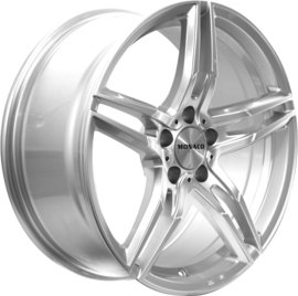 MONACO WHEELS GP1 18inch 8,0j 5/112 ET35 Naaf 66,5mm Zilver