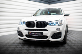 Maxton Design FRONT SPLITTER voor BMW X3 F25 M-Pack Facelift