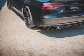 Maxton Design Achterzijde splitters V.2 Audi S8 D4 Facelift