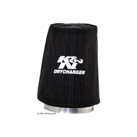 K&N Drycharger Filterhoes voor RC-5149, 137-102 x 165mm - Zwart (RC-5149DK)