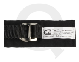 QSP veiligheids armband - met SFI keur - Zwart