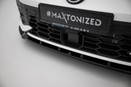 Maxton Design Frontsplitter V.2 Volkswagen Golf GTI / GTE / R-Line Mk8 Facelift