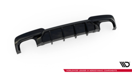Maxton Design Achterspoiler V.2 BMW 5 M-Pack F10 / F11 (uitvoering met twee dubbele uitlaten)