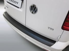 ABS Achterbumper beschermlijst passend voor Volkswagen Caddy/Maxi 2015-2020 Zwart