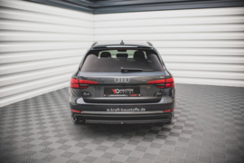 Maxton Design ACHTERZIJSPLITTERS AUDI A4 AVANT B9 Gloss Black