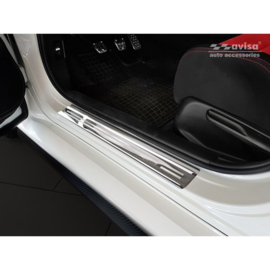 RVS Instaplijsten passend voor Honda Civic X HB 5-deurs 2017- 'Sportline' - 4-delig