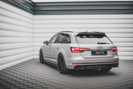 Maxton Design SPOILERKAP V.2 AUDI S4 / A4 S-LINE AVANT B9 Gloss Black