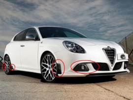 Canards set Alfa Romeo Giulietta “PRIMA” FRP iBherdesign