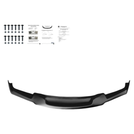 Oneway Voorspoilerlip passend voor BMW 3-Serie F30 M-Tech 2012-2019 - Glanzend zwart