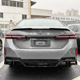 AutoStyle Achterspoiler passend voor BMW 5-Serie G60 Sedan 2023- (ABS Glanzend zwart)