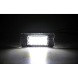 Set pasklare LED nummerplaat verlichting passend voor Mini One/Cooper/S/Cabrio/Coupe/Roadster R56/R57/R58/R59 2006-2014