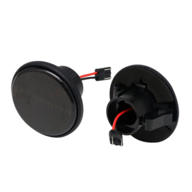 Set LED Zijknipperlichten passend voor Mazda MX-5 (Miata) NA/NB/NC 1989-2015 - Rookgrijs- incl. Dynamic Running Light