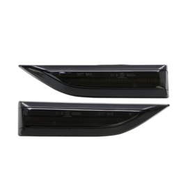 Set LED Zijknipperlichten passend voor Volkswagen Transporter T6 2015- - Rookgrijs- incl. Dynamic Running Light