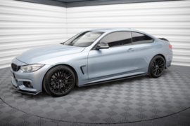 Maxton Design Zijskirts Diffusers V.2 BMW 4 Coupé / Gran Coupé / Cabrio M-Pack F32 / F36 / F33