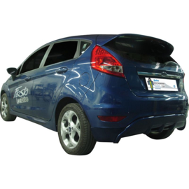 Achterbumperskirt (Diffuser) passend voor Ford Fiesta VII 2008-2017 (ABS)