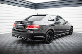 Maxton Design Achtersplitter (met verticale stangen) Mercedes-Benz E W212 Facelift