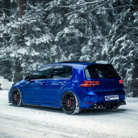 Oneway Set Sideskirts passend voor Volkswagen Golf VII HB/Variant R 2013-2016 – Glanzend zwart