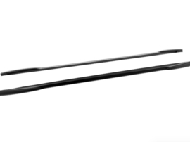 Motordrome Set sideskirts passend voor Audi A3 (8Y) Sportback & Sedan S-Line / S3 2020-2024 incl. Facelift 2024- (ABS Glanzend zwart)