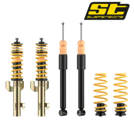 ST COILOVERS ST X GALVANIZED STEEL (WITH FIXED DAMPING) voor: Audi A1, Seat Ibiza Mk IV, Škoda Fabia III, VW Polo