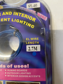 Exterieur & Interieur Verlichting 2,7meter Blauw
