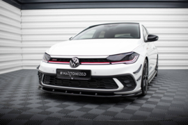 Maxton Design Frontsplitter V.1 Volkswagen Polo GTI Mk6 Facelift (alsook de normale versie)