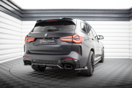 Maxton Design Achtersplitter (met verticale stangen) BMW X3 M-Pack G01 Facelift