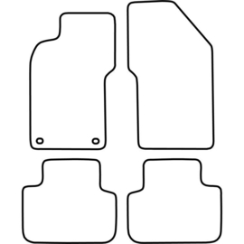 Automatten passend voor Alfa Romeo GT 2004-2011