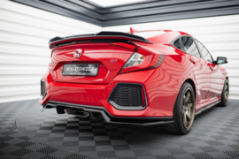 Maxton Design Achtersplitter (met verticale stangen) Honda Civic SI Mk10