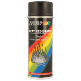 Motip Hittebestendige Lak - Zwart - 400ml