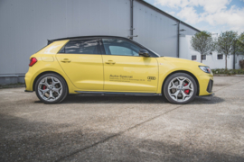 Maxton Design SIDESKIRTS DIFFUSERS AUDI A1 S-LINE NL Gloss Black