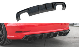 Maxton Design ACHTERPANEEL AUDI S3 SEDAN 8V Gloss Black