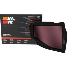 K&N vervangingsfilter passend voor BMW 520i/520d/523d/530i/530e/540d/550e (G60/G61) 2023- & BMW 735i/740i/740d/750e/760e (G70) 2022- (33-3188)