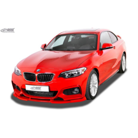 Sideskirts 'Slim' passend voor BMW 2-Serie F22/F23 Coupe/Cabrio 2013- incl. M-Sport (ABS zwart glanzend)