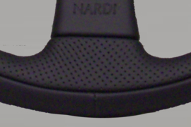 Nardi Stuur 350mm/0mm Leer Zwart